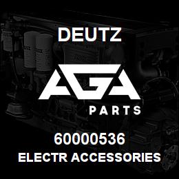 60000536 Deutz ELECTR ACCESSORIES | AGA Parts