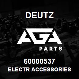 60000537 Deutz ELECTR ACCESSORIES | AGA Parts