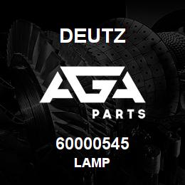 60000545 Deutz LAMP | AGA Parts