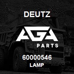 60000546 Deutz LAMP | AGA Parts