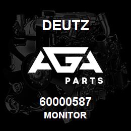 60000587 Deutz MONITOR | AGA Parts