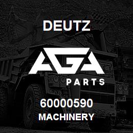 60000590 Deutz MACHINERY | AGA Parts