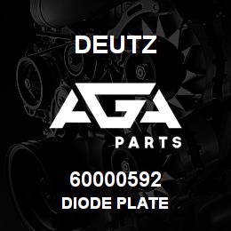 60000592 Deutz DIODE PLATE | AGA Parts