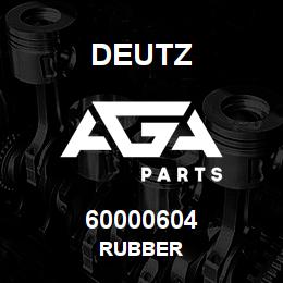 60000604 Deutz RUBBER | AGA Parts