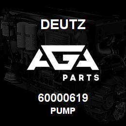 60000619 Deutz PUMP | AGA Parts