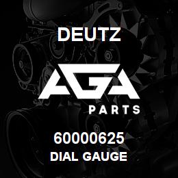 60000625 Deutz DIAL GAUGE | AGA Parts