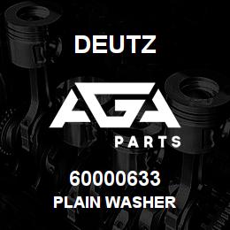 60000633 Deutz PLAIN WASHER | AGA Parts