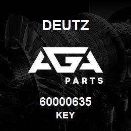 60000635 Deutz KEY | AGA Parts