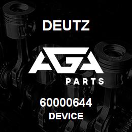 60000644 Deutz DEVICE | AGA Parts