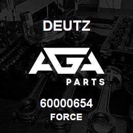 60000654 Deutz FORCE | AGA Parts