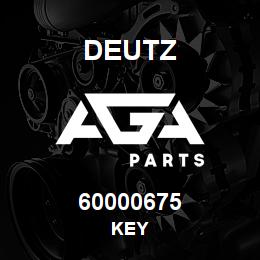 60000675 Deutz KEY | AGA Parts