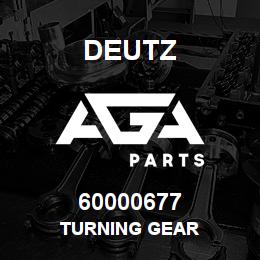 60000677 Deutz TURNING GEAR | AGA Parts