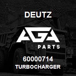 60000714 Deutz TURBOCHARGER | AGA Parts