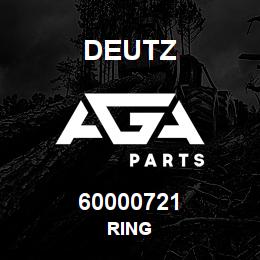 60000721 Deutz RING | AGA Parts