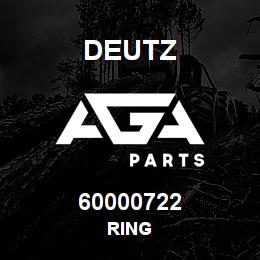 60000722 Deutz RING | AGA Parts