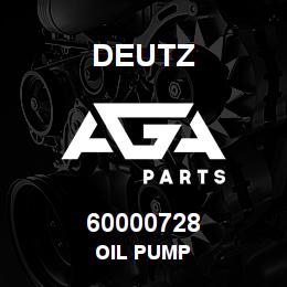 60000728 Deutz OIL PUMP | AGA Parts