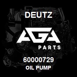 60000729 Deutz OIL PUMP | AGA Parts