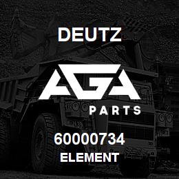 60000734 Deutz ELEMENT | AGA Parts
