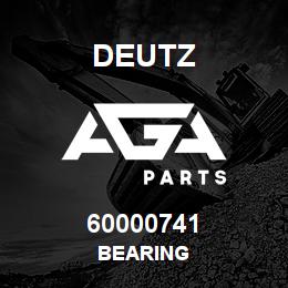 60000741 Deutz BEARING | AGA Parts