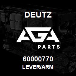 60000770 Deutz LEVER/ARM | AGA Parts