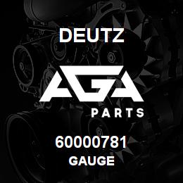60000781 Deutz GAUGE | AGA Parts