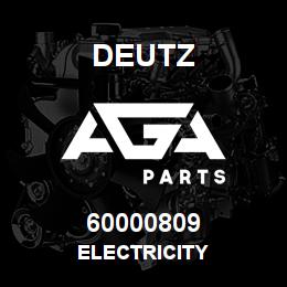 60000809 Deutz ELECTRICITY | AGA Parts