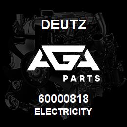 60000818 Deutz ELECTRICITY | AGA Parts