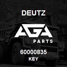 60000835 Deutz KEY | AGA Parts