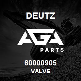 60000905 Deutz VALVE | AGA Parts