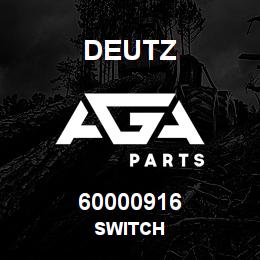 60000916 Deutz SWITCH | AGA Parts