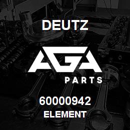 60000942 Deutz ELEMENT | AGA Parts