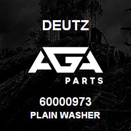 60000973 Deutz PLAIN WASHER | AGA Parts