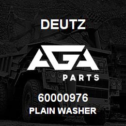 60000976 Deutz PLAIN WASHER | AGA Parts