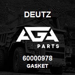 60000978 Deutz GASKET | AGA Parts