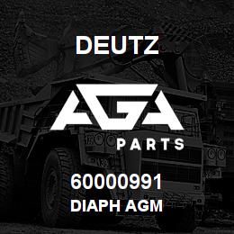 60000991 Deutz DIAPH AGM | AGA Parts