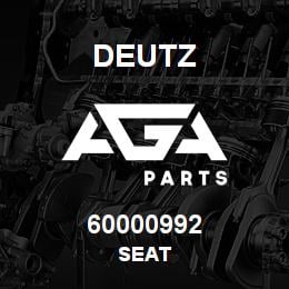 60000992 Deutz SEAT | AGA Parts