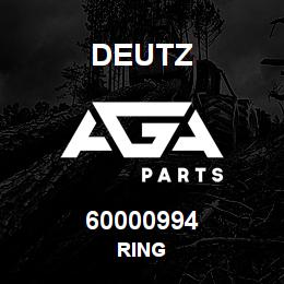 60000994 Deutz RING | AGA Parts
