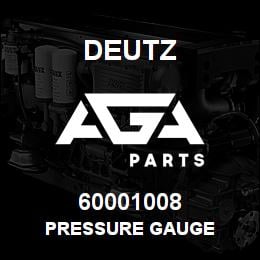 60001008 Deutz PRESSURE GAUGE | AGA Parts