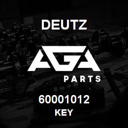 60001012 Deutz KEY | AGA Parts