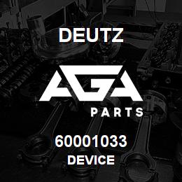 60001033 Deutz DEVICE | AGA Parts
