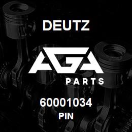 60001034 Deutz PIN | AGA Parts