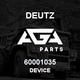 60001035 Deutz DEVICE | AGA Parts