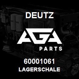 60001061 Deutz LAGERSCHALE | AGA Parts
