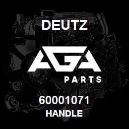 60001071 Deutz HANDLE | AGA Parts