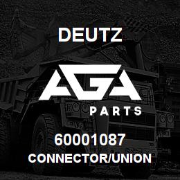 60001087 Deutz CONNECTOR/UNION | AGA Parts