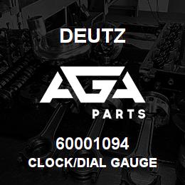 60001094 Deutz CLOCK/DIAL GAUGE | AGA Parts