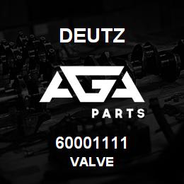 60001111 Deutz VALVE | AGA Parts