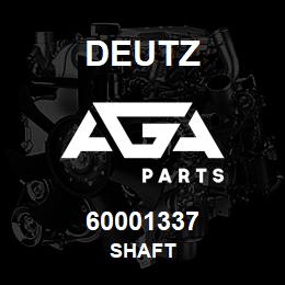 60001337 Deutz SHAFT | AGA Parts