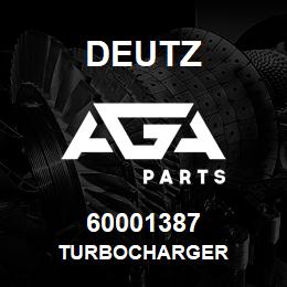 60001387 Deutz TURBOCHARGER | AGA Parts