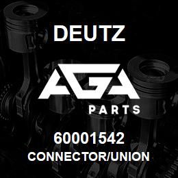 60001542 Deutz CONNECTOR/UNION | AGA Parts